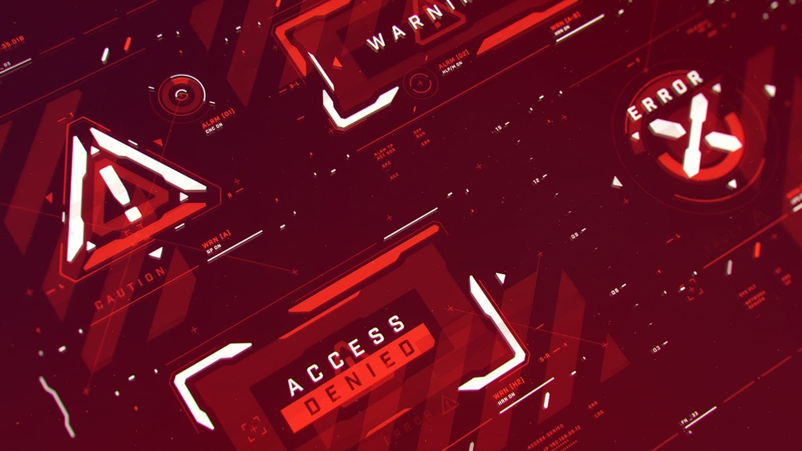 Access denied security warning, representing a blocked phishing attempt