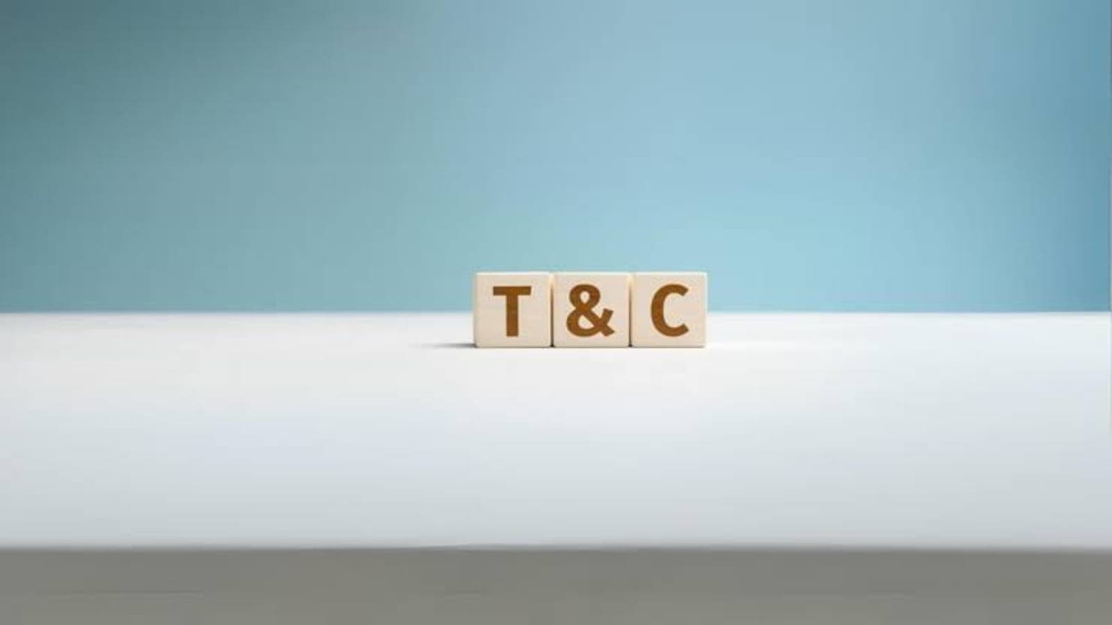 Terms and conditions document, representing IT support contract terms