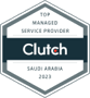 Top Managed Service Provider — Clutch, 2023 Top Managed Service Provider in Saudi Arabia — Clutch, 2023