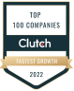 Top 100 Companies — Fastest Growth — Clutch · 2022